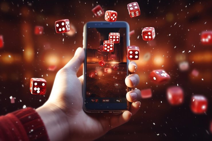 penida slot mobile app showing Caribbean Stud Poker table selection screen with different stake levels